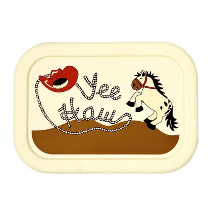 SugarboogerFresh & Messy Silicone Bento Box Yee Haw