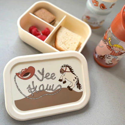 SugarboogerFresh & Messy Silicone Bento Box Yee Haw