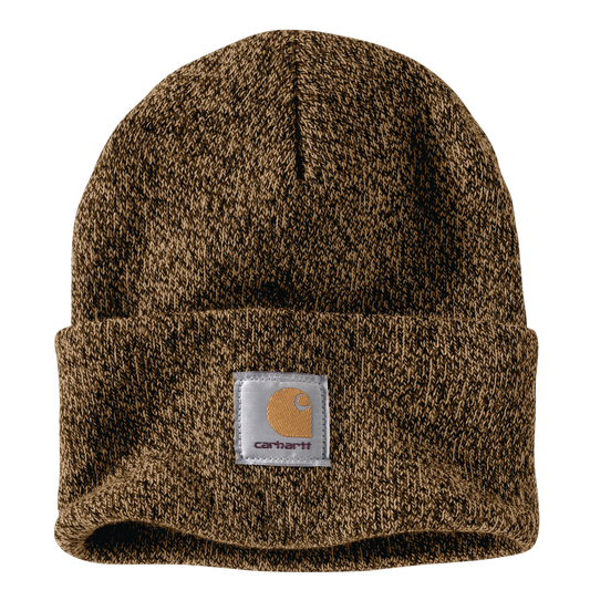 Carhartt Knit Cuffed Beanie Dark Brown/Sandstone