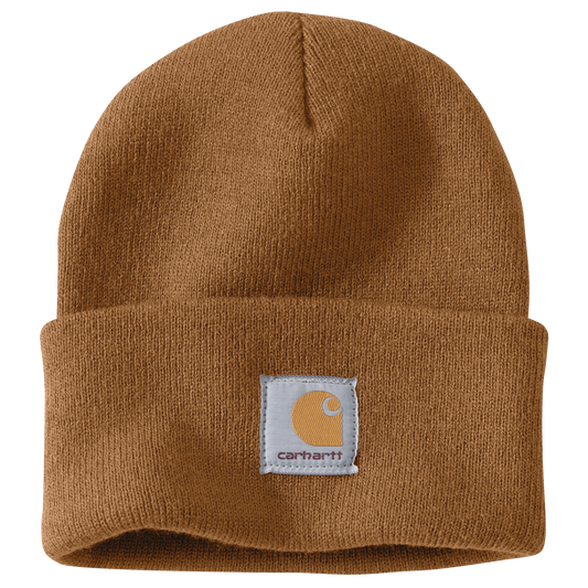 Carhartt Knit Cuffed Beanie Carhartt Brown