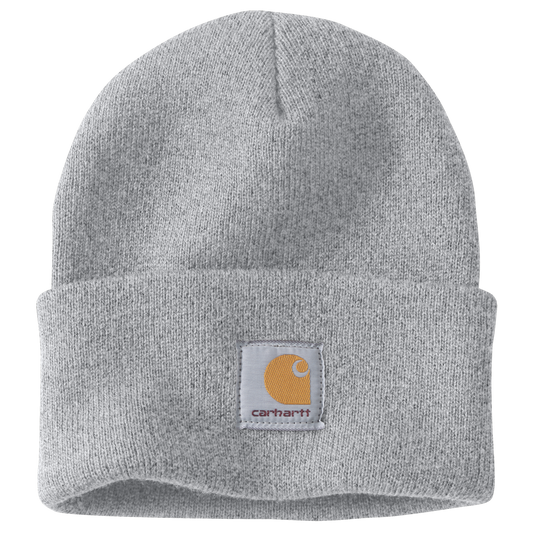 Carhartt Knit Cuffed Beanie Heather Grey