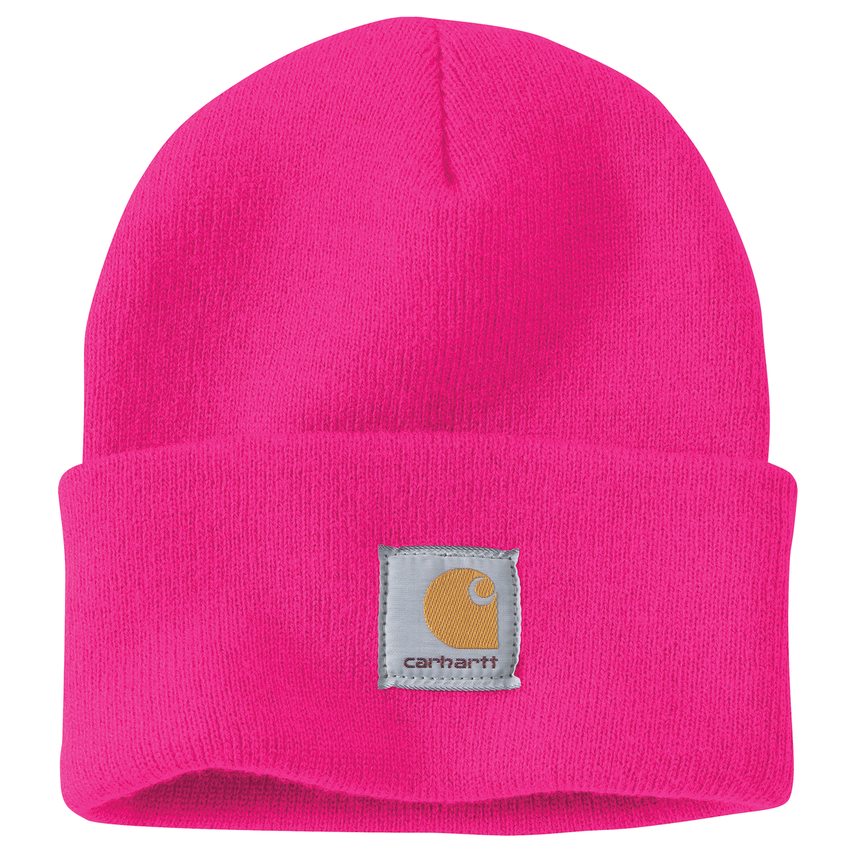 Carhartt Knit Cuffed Beanie Pink Glow