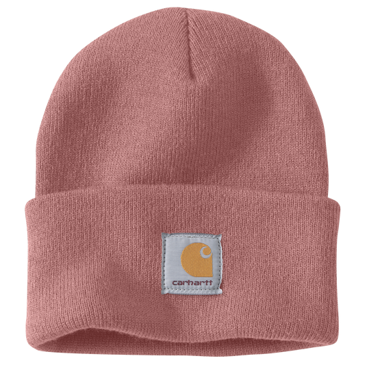 Carhartt Knit Cuffed Beanie Rose Tint