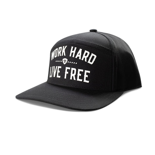 Ariat Work Hard Live Free Black Hat