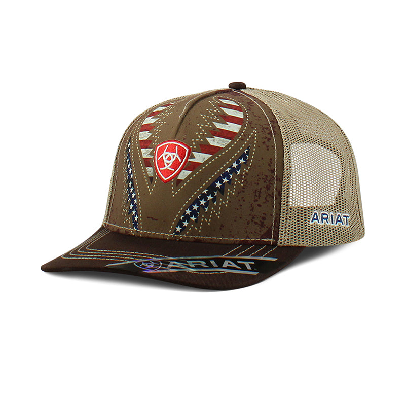 Ariat American Flag "Inlay" Hat