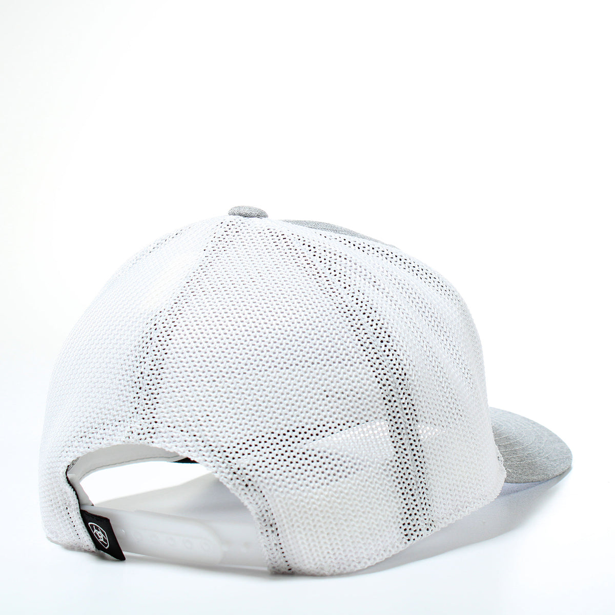 Ariat Grey/White Oversize Flag Patch
