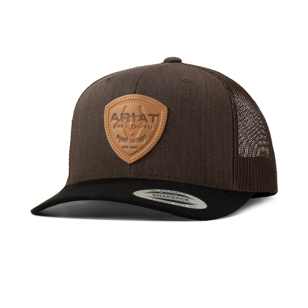 Ariat PU Patch Fabric Brown