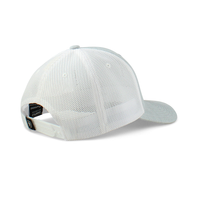 Ariat Grey/White Circle Logo Hat