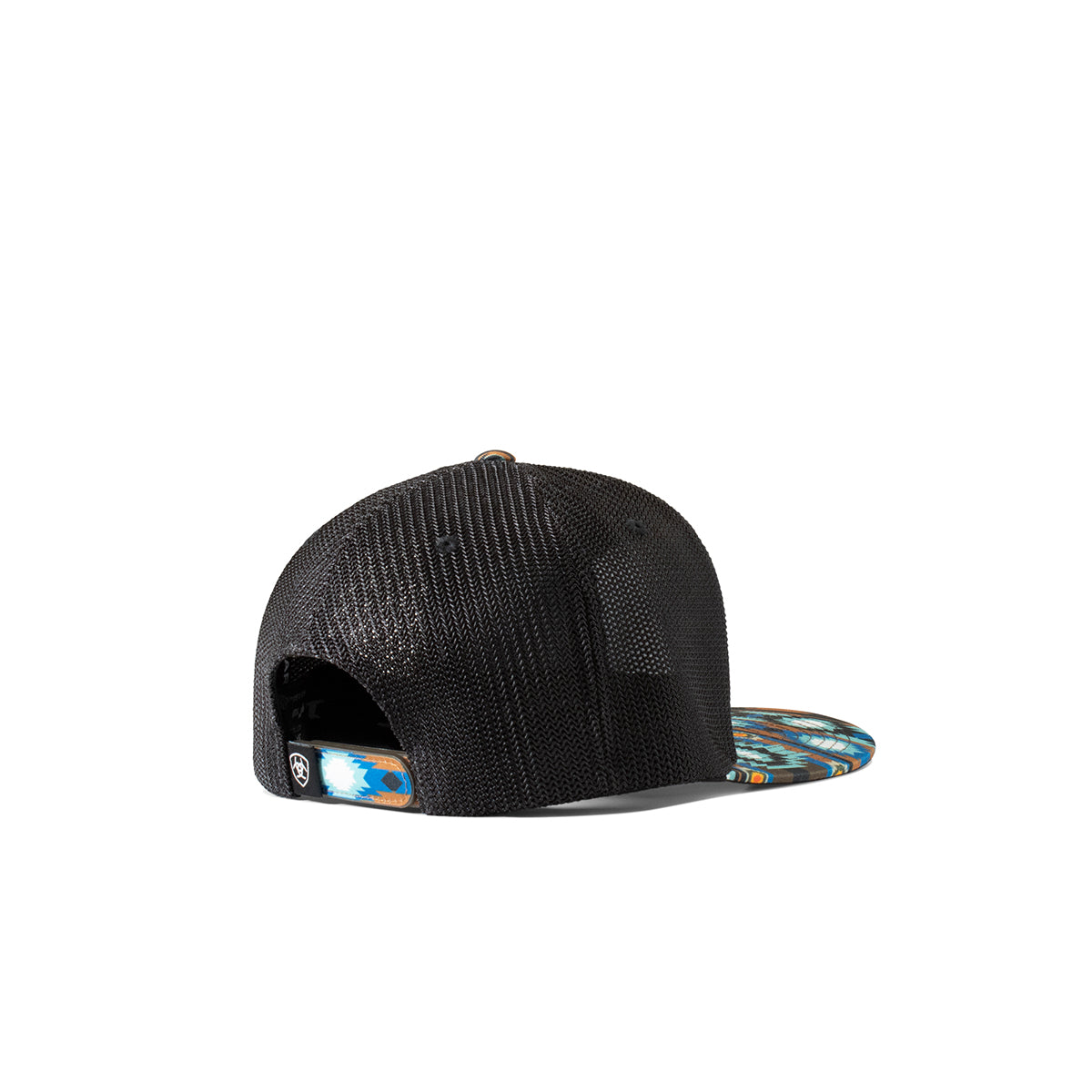 Ariat Aztec Print Round Patch Logo hat