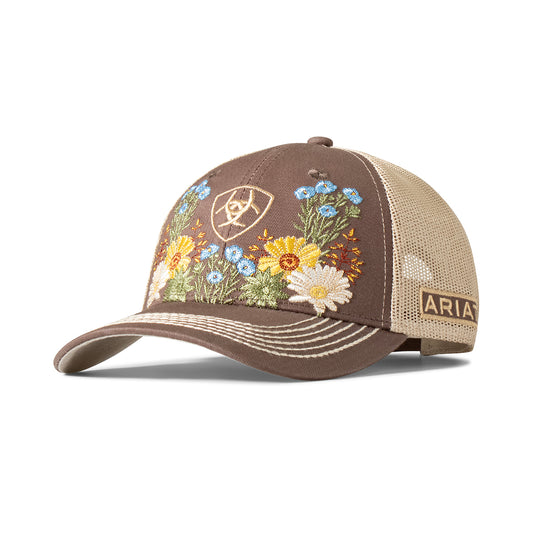 Ariat Vintage Flowers Hat Brown