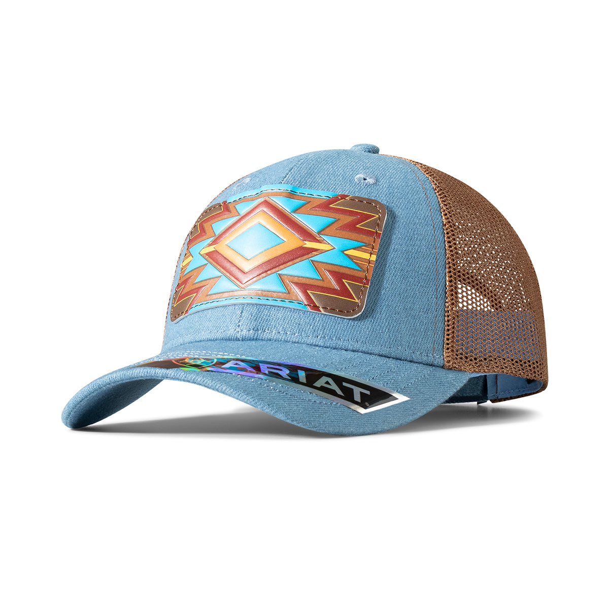 Ariat Multi Aztec Patch Hat