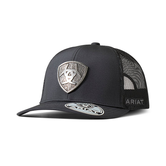 Ariat Metal Ariat Shield Hat Black
