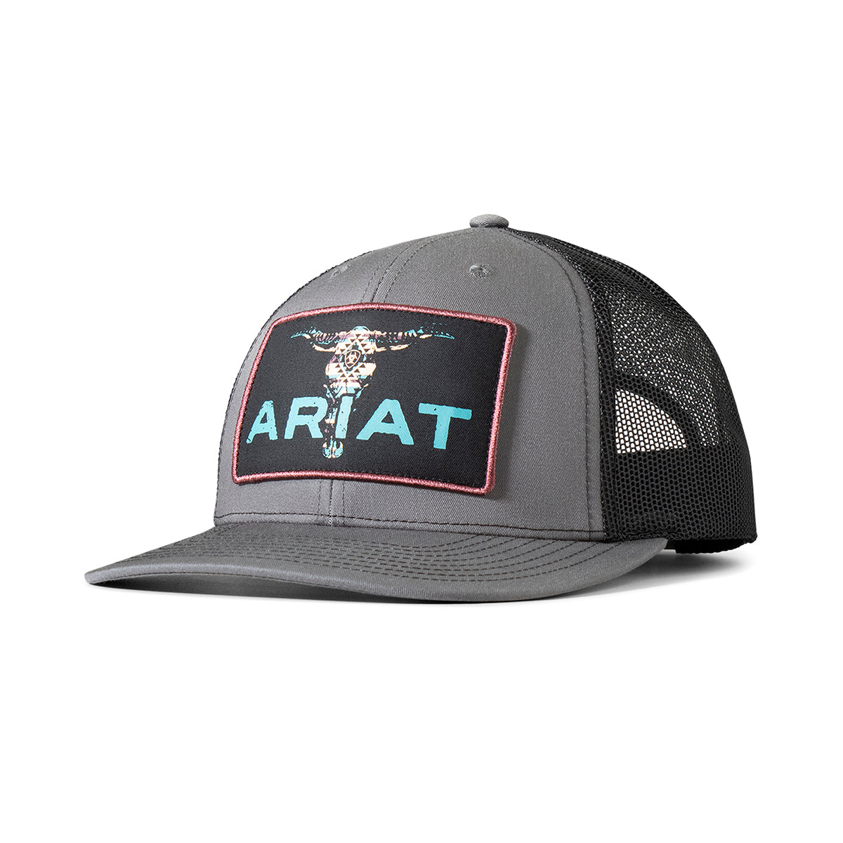 Ariat Bull Skull Patch Hat