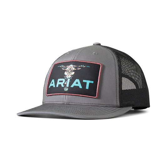 Ariat Bull Skull Patch Hat