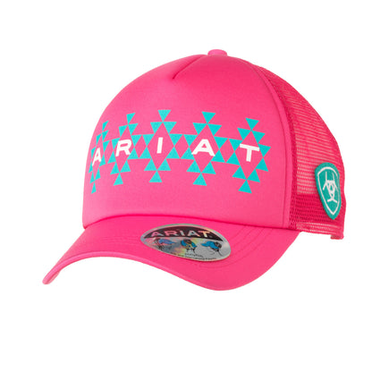 Ariat Hot Pink Aztec Hat
