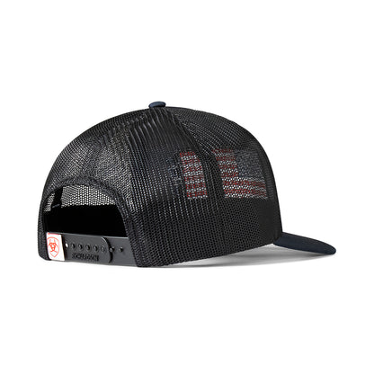 Ariat Basketweave Embroidered Flag Hat