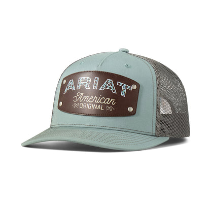 Ariat Faux Leather Patch Blue Grey