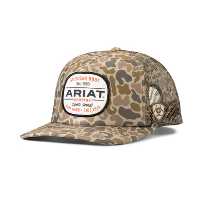 Ariat Duck Camo Logo Patch