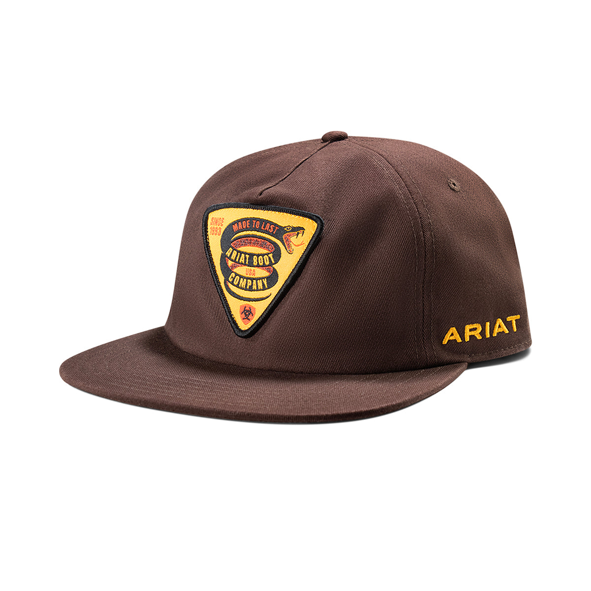 Ariat Snake Logo Brown Hat