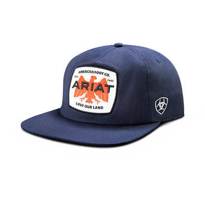 Ariat Eagle Patch Navy Hat