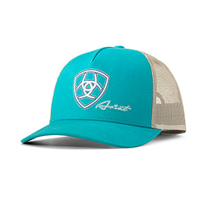 Ariat Logo Hat Turquoise