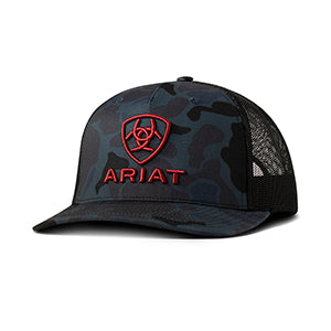Ariat Camo Red Logo Hat