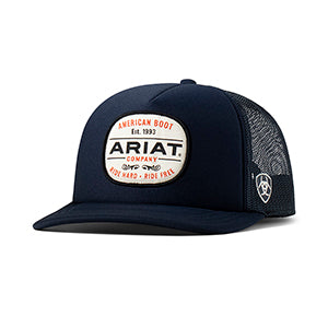 Ariat Classic patch Hat Navy
