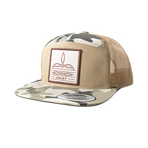 Ariat Camo Toe Bug patch Snapback