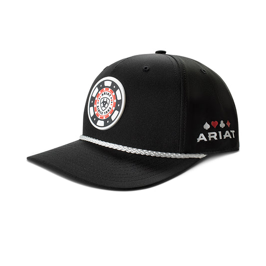 Ariat Casino Chip Logo Rope Hat