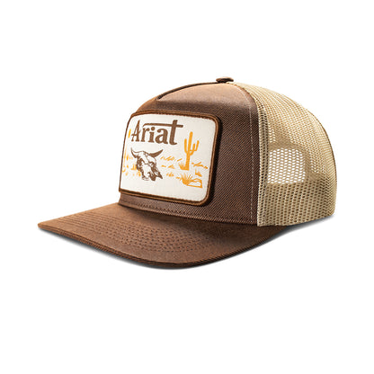 Ariat Desert Skull Patch Hat