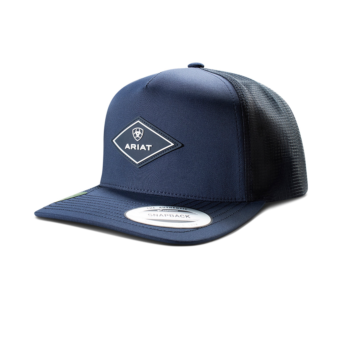 Ariat Rubber Logo Patch Hat Navy
