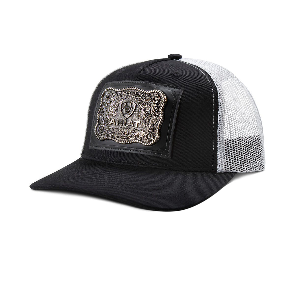 Ariat Belt Buckle Patch Hat Black