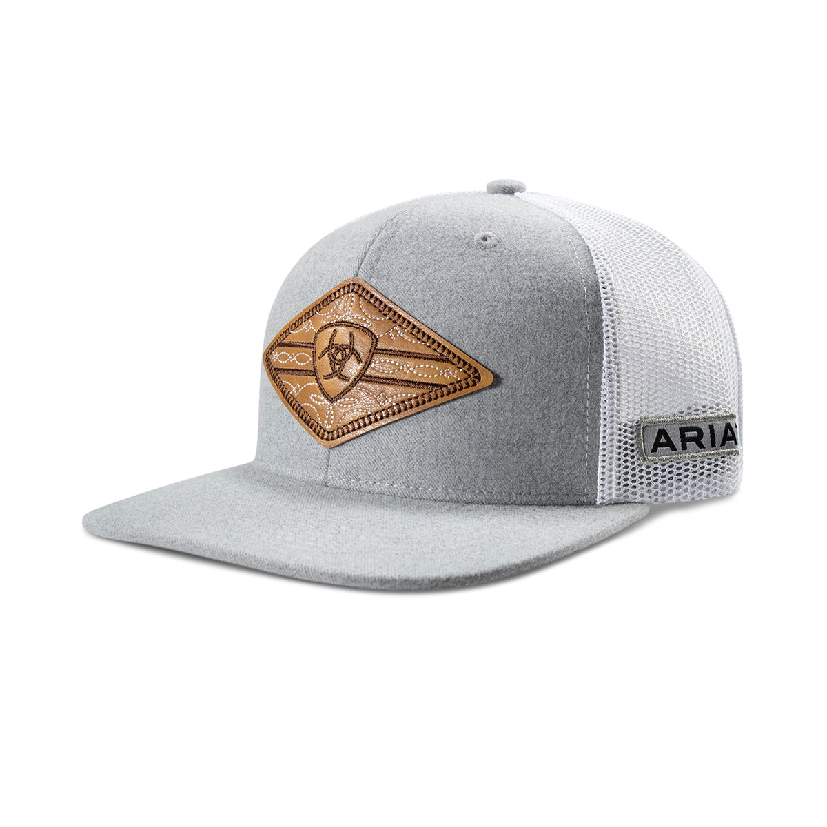 Ariat Daimond Boot Stitch Logo hat Grey