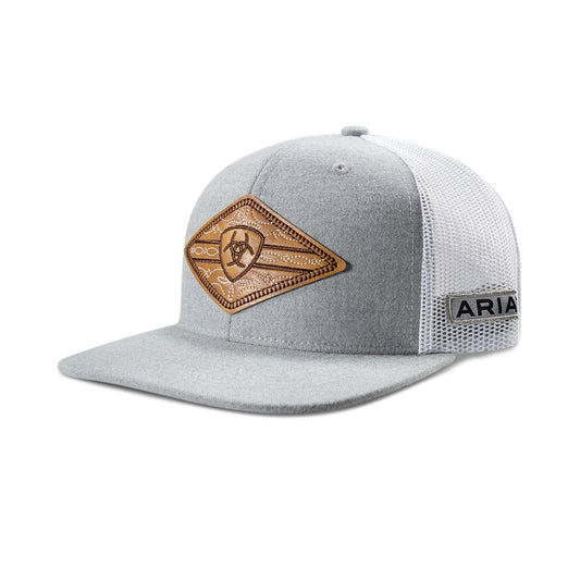 Ariat Daimond Boot Stitch Logo hat Grey