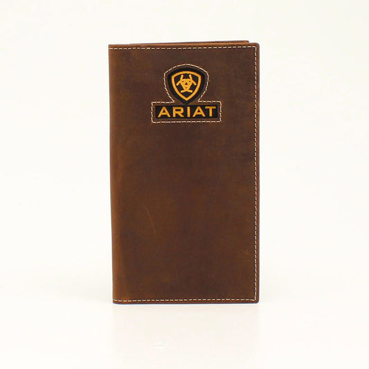 Ariat Yellow Logo Inlay Rodeo Wallet