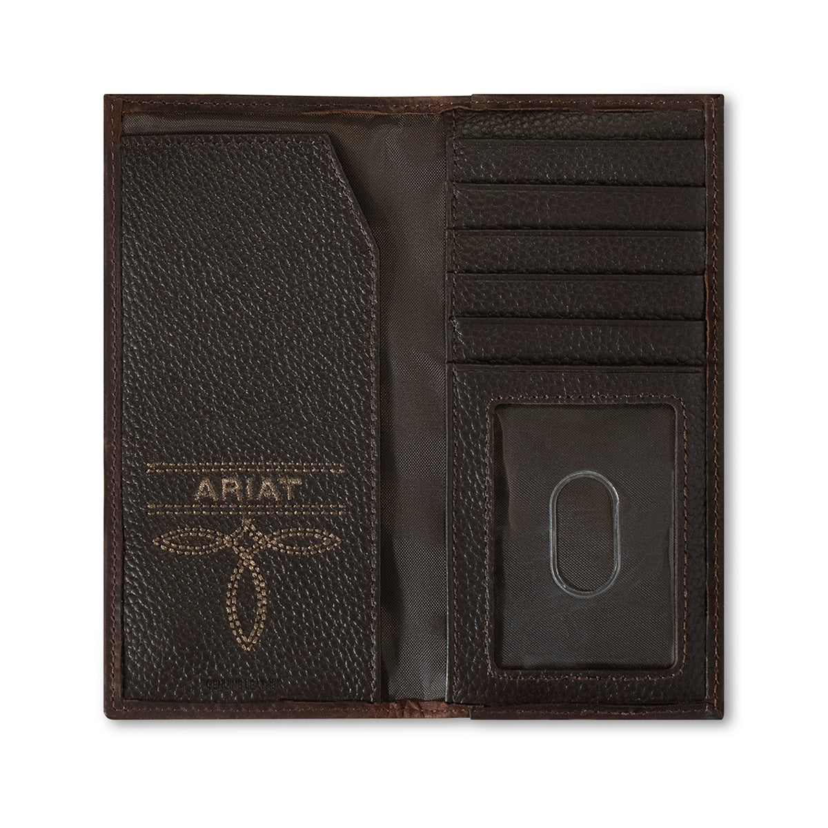 Ariat Youth Rodeo Wallet Solid Brown