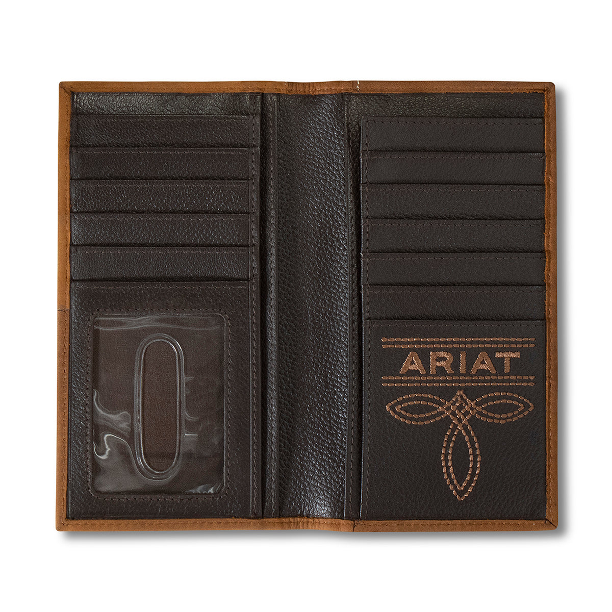 Ariat Two Tone Leather Rodeo Wallet