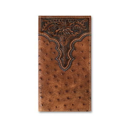 Ariat Floral/Ostrich Rodeo Wallet