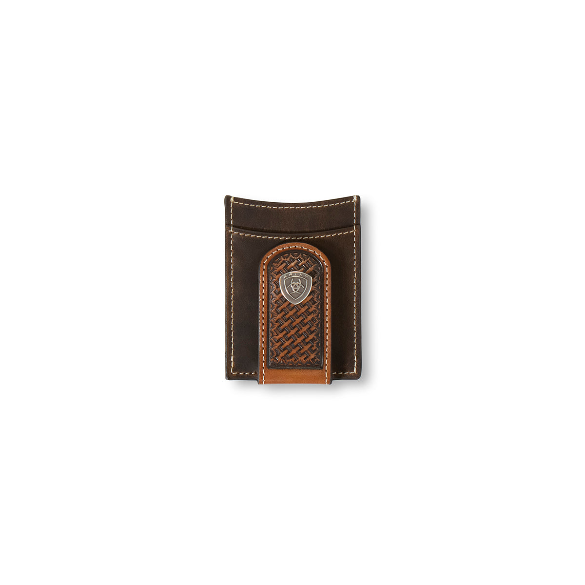 Ariat Distressed Brown Money Clip