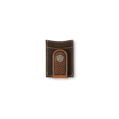 Ariat Distressed Brown Money Clip
