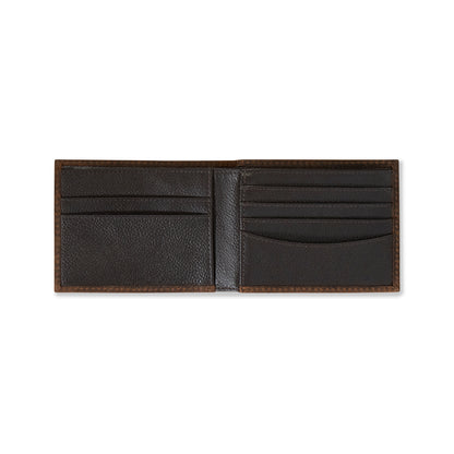 Ariat Bull Hide Brown Bifold Wallet