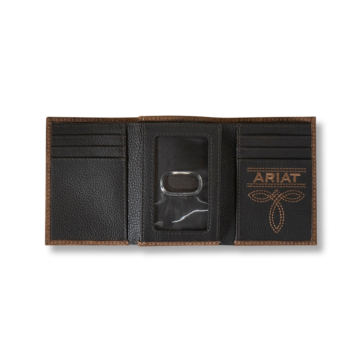 Ariat Wester Trifold Leather Wallet