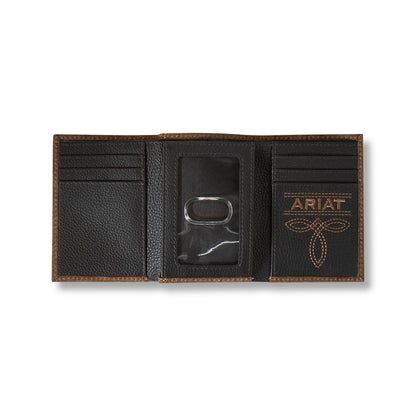 Ariat Wester Trifold Leather Wallet