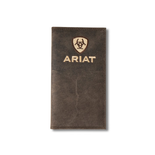 Ariat Rodeo Crazy Horse Slim Fit Brown Wallet