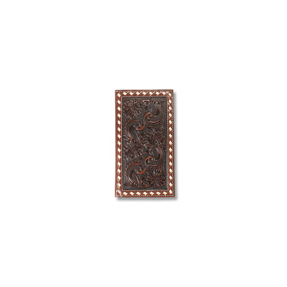 Ariat Floral Embriodered Rodeo Wallet