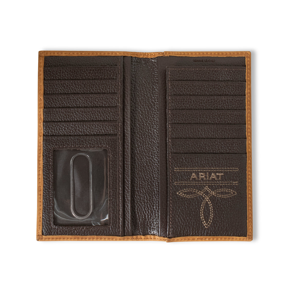 Ariat Tan/Southwest Print Rodeo Wallet
