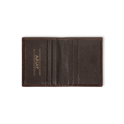 Ariat Black/Tan Aztec Bifold Money Clip