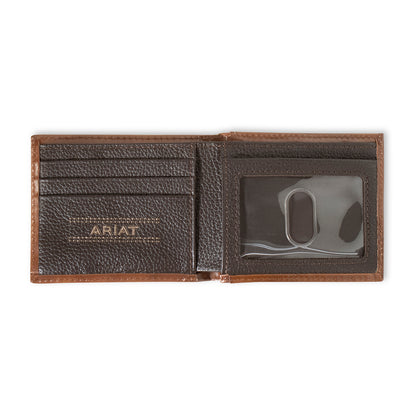 Ariat Blue Southwest Inlay Bifold Wallet