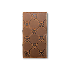 Ariat Rodeo Wallet Ariat Shield Embossed Medium Brown