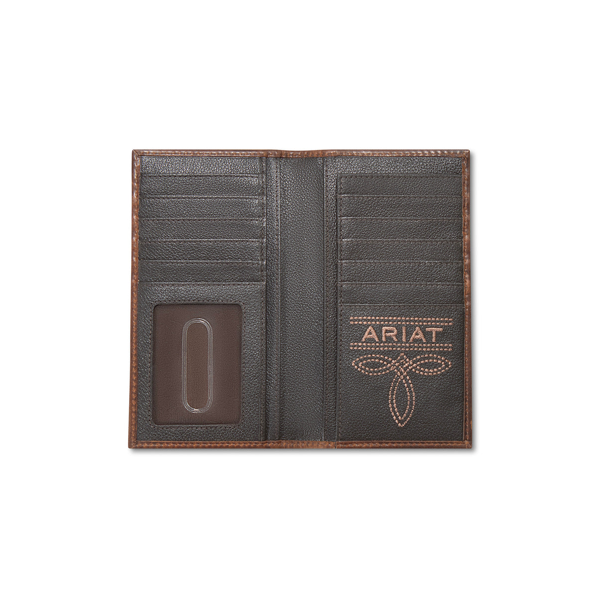 Ariat Patch Brown Rodeo Wallet